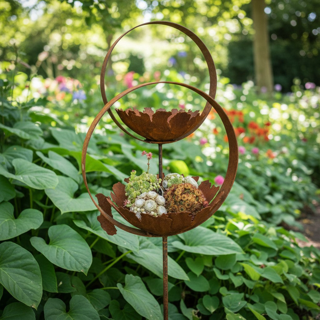 Gartenring mit Schale